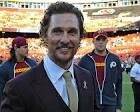 Matthew McConaughey touts Redskins fandom as Commanders prep ...