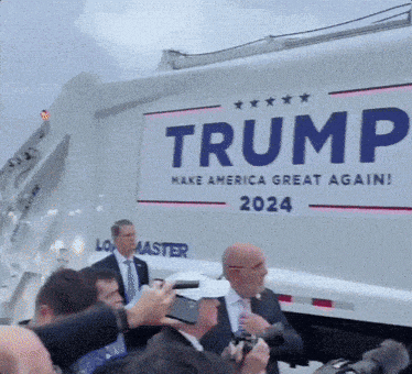 Trump Garbage Truck GIF.gif